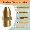 G5/8 Male to CGA580 Male Argon Adapters & Nitrogen Adapters,