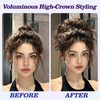 Updo Messy Ponytail Hair Piece with Elastic Rubber Band