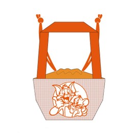 Marushin 4105047100 Tom and Jerry Fight Enough Character Beginner Golf Ball Case