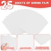 WOOWAIR Pack of 225 shrink film set, shrink film for