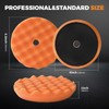 CLOPOMIC 6 Inch polishing Pads, 7PC Car Detailing kit, Foam