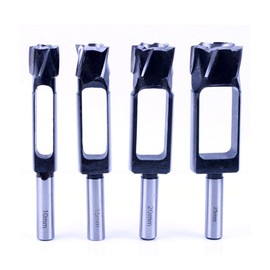 25mm Carbon Steel Wood Plug Cutter Set with Round Shank Claw & Tapered Drill Bits, Metric Shank Cork Drill Set, Wood Cutter Accessories for Woodworking