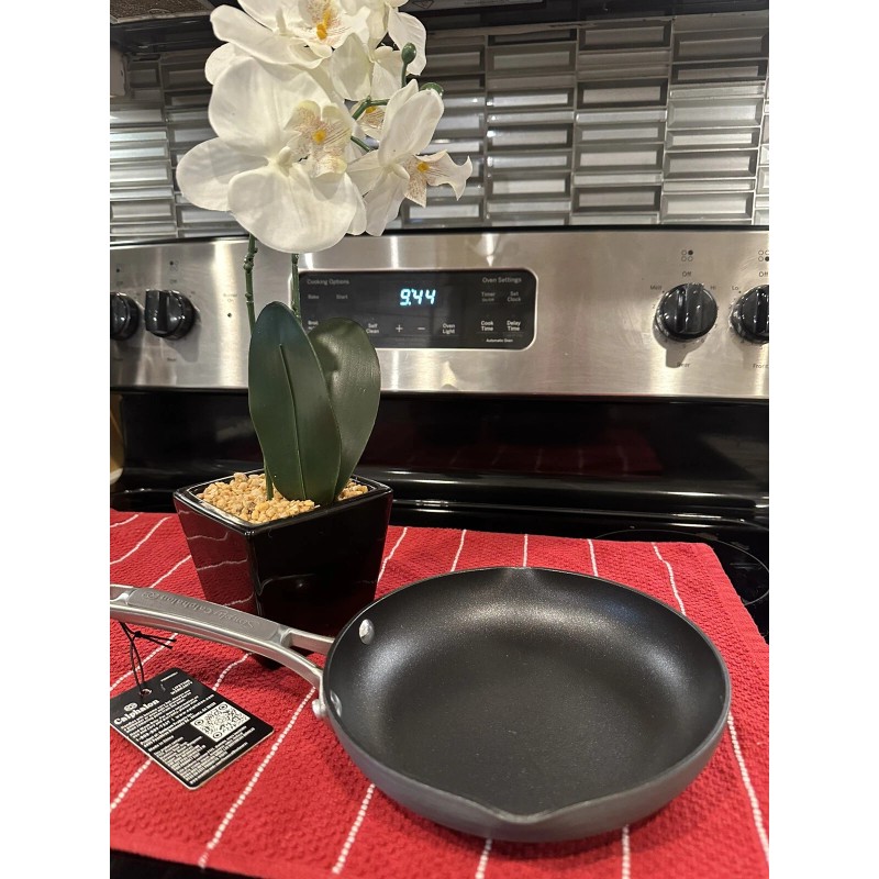 Calphalon Easy System Nonstick Omelette Pan 8" Black -2 Spouts