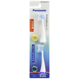 Panasonic EW0938-W Doltz Replacement Stain-Off Brush, Set of 2, White