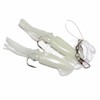 5 Packs - 4.5" Fishing Ling Cod Rig Twin Bulb