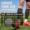 Northdeer Soccer Shin Guards for Kids Adults incl. Sleeves with