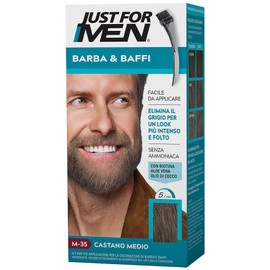 Just for Men Moustache & Beard M35 Medium Brown Beard Colour 28g (Pack of 1)