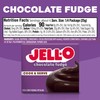 JELLO Chocolate Fudge Cook & Serve Pudding Mix (3.4oz Box,