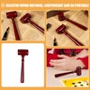 ibasenice Judge Hammer Mahogany Judge Auction Court Hammer Judge Wig