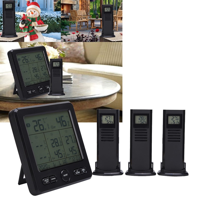 TS‑6210 Digital Wireless Weather Station Thermometer Meteorological Temperature Meter