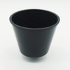 Canopy Black Glossy Plastic with Locking Screw for Supply Cable
