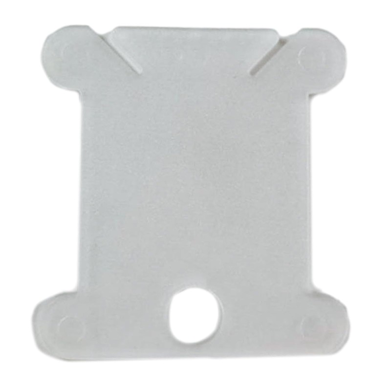 Hyclam 50Pcs Plastic Floss Bobbins, Embroidery Thread Bobbins, 1.37x1.49in Thread