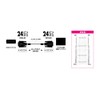 Buffalo iBUFFALO BSDCDS30 Display Cable DVI-D:DVI-D Single Link Support 3.0m