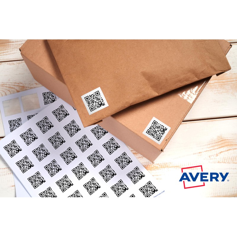 Avery L7121-25 QR Code Labels (A4 Sheets of 45 x