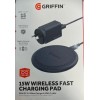GRIFFIN 15W Wireless Fast Charging Pad with USB-C Cable &
