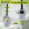 Carbhub Carburetor Fit for Husky 5000 w Generator Huskee 35-Ton