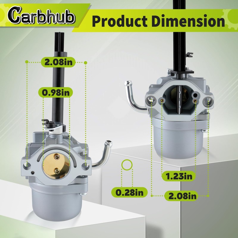 Carbhub Carburetor Fit for Husky 5000 w Generator Huskee 35-Ton
