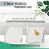 2X2 Inches Sterile Adhesive Island Wound Dressing Bandages - Non