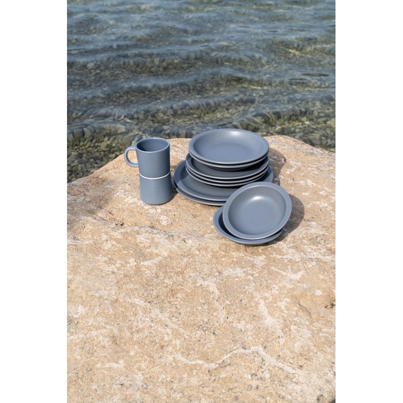 SALZKAMMERGUT KERAMIK Wersin Coffee Bowl with Handle 0.25 L (Dark