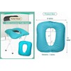 GFERTRE Oversize Soft Toilet Cover Seat,Bedside Commode Cushion for Toilet/Shower/Bedside,Double