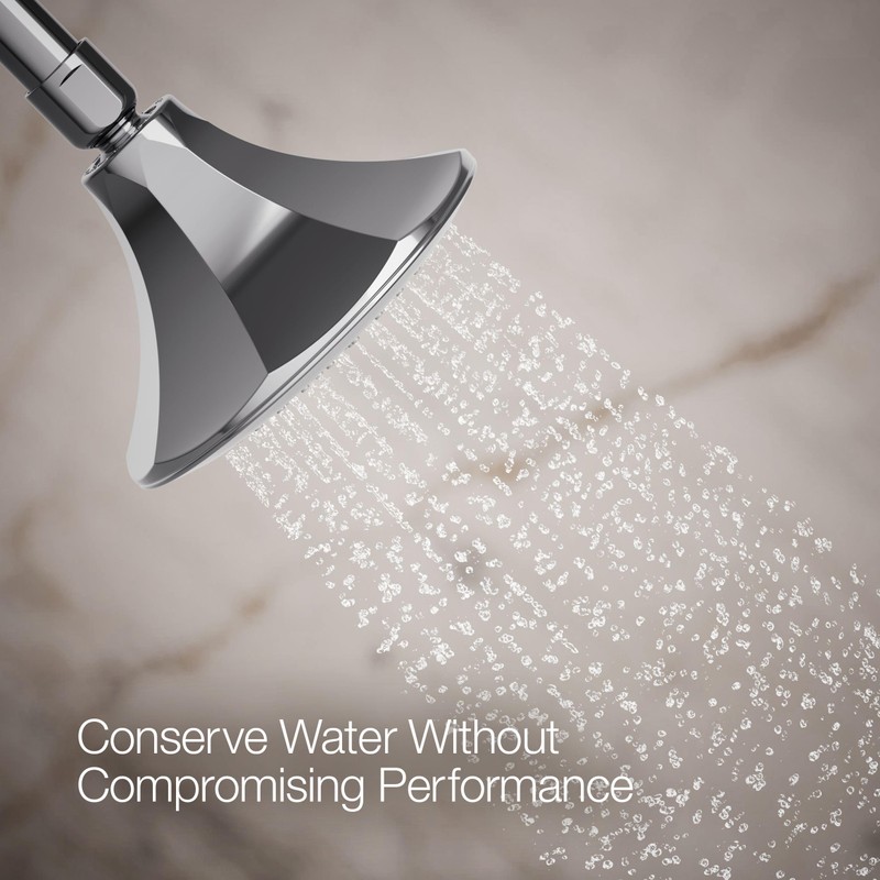 Kohler 457-AK-CP Memoirs® Single-function showerhead, 2.5 gpm, Polished Chrome