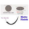 Eyelash Extension Alluring CUBE Flat Lashes Ellipse Matte Finish Lashes