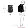 Swissdigital Design Men's 17 Inch Laptop Backpack with Apple Find