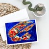 Caroline's Treasures Craw Momma Crawfish Greeting Cards Pack of 8