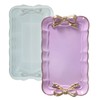 Wehous Tray Mold, Bow Silicone Tray Resin Mold, Container Storage