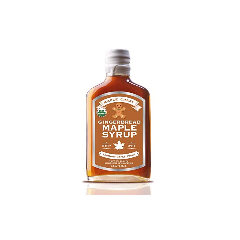 Maple Craft Foods, Gingerbread Vermont Maple Syrup (Organic)