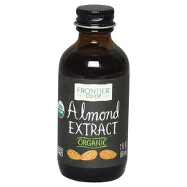 Frontier Almond Extract Certified Organic, 2-Ounce Bottle