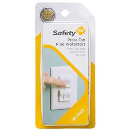 Safety 1st Press Tab - Protectores de enchufe 36 unidades