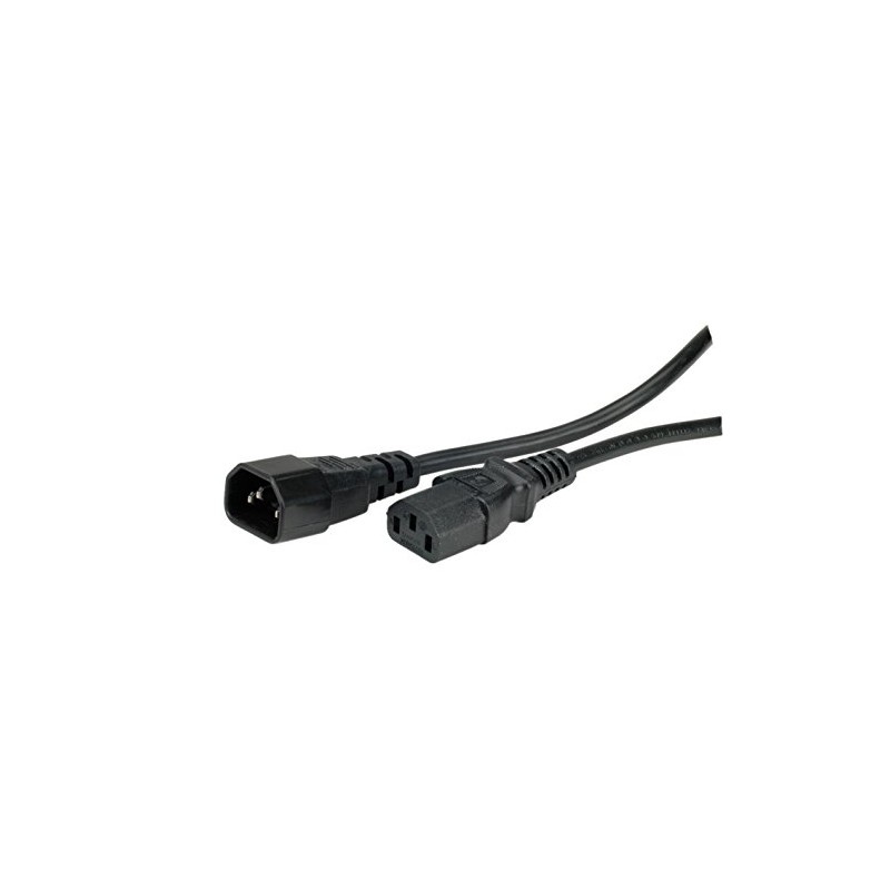 Value, Connection cable 0.5 m Black