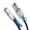 H!Fiber.com SFF-8644 to SFF-8088 Cable, 6Gbps External HD Mini SAS