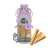 YAK-9 Yak9 Cheese Dog Chews, High Protein Treats, Natural, Rawhide