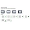 Marbet Design DESIGN 3D Wall Panels, Polystyrene Panels, White, 96