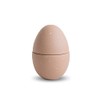 Cooee Design Ceramic Bonbonniere in Café au Lait-Shell, Handmade, Dimensions: