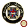 Knights Templar Masonic Auto Emblem