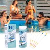 50 Stück PH Teststreifen 16-In-1 PH Wert Teststreifen, Poolwasser Teststreifen,