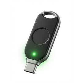 imKey Pass S6 FIDO2 FIDO U2F Certified Fingerprint Security Key Biometric Authentication USB-C Fast Passkey Passwordless Login & Strong 2FA MFA Phishing-Resistant for Online Accounts