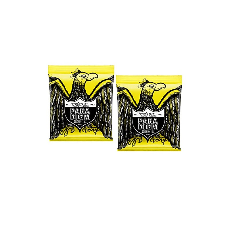 2 PACK Ernie Ball 2027 Paradigm Electric Guitar String Beefy
