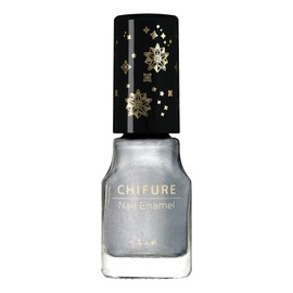 Chifure Nail Enamel, 019 Silver Glitter, Limited Edition Color