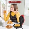Mini Grill Machine Waffle Maker Electirc Round Griddle Sandwich Eggs