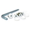 Pintorux Sara Stainless Steel (White) License Plate Bolts, 4 Piece