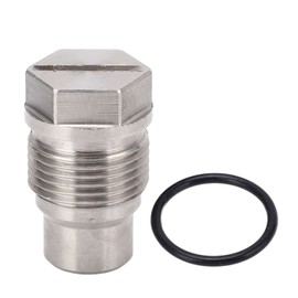 Fuel Injector Valve Plug 113073001 Stainless Steel Rust Proof Replacement for Chevy 6.6L 2004.5‑2010