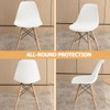 Bifaunvogel Shell Chair Covers Velvet Mid Century Modern Dining Chair