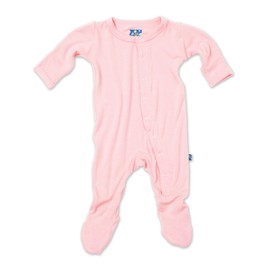 KicKee Pants Footie, Lotus, Newborn