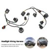 2 Pcs Headlight Wiring Harness Replacement 15841610 Compatible with GMC
