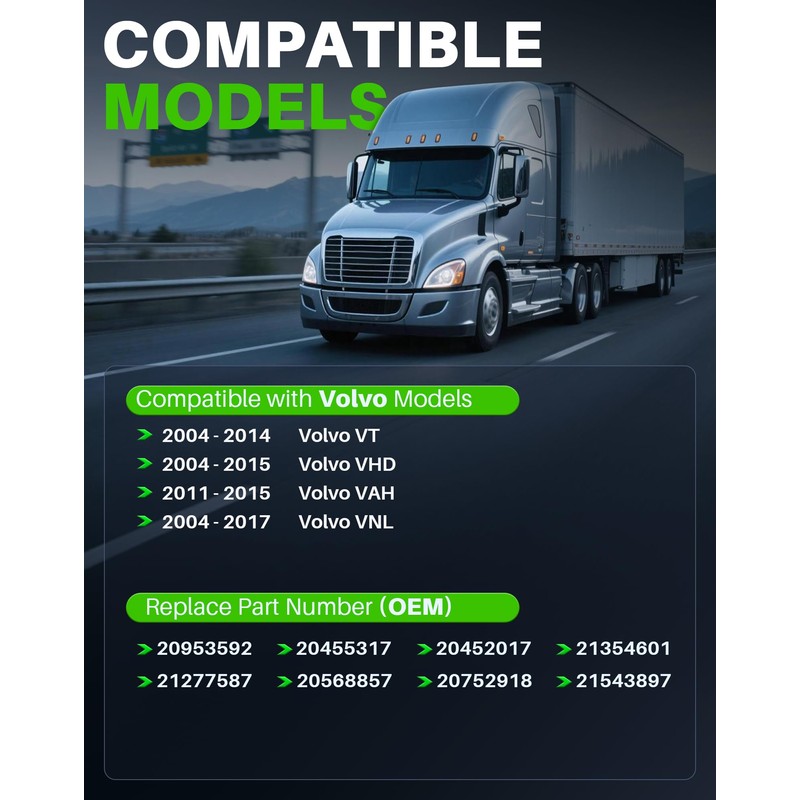 Dacall Power Window Switch Fits for Volvo VAH (2011-2015), VHD