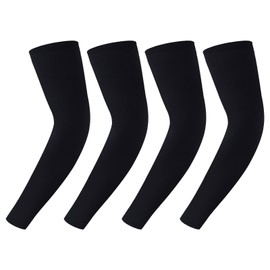 Goture Arm Cover, UV Protection, UPF 50+, Sun Protection, Black/Gray/White, Cool, Plain, Cool, Elastic, Long Length, Anti-Slip, Summer, Men's, Women's, Anti-UV Protection, Sports, Unisex, Black Set of
